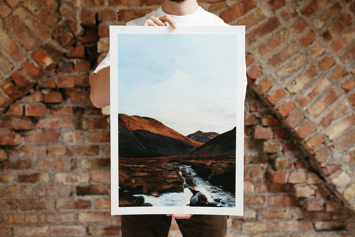 'Mourne Sunset' Limited Edition Art Print